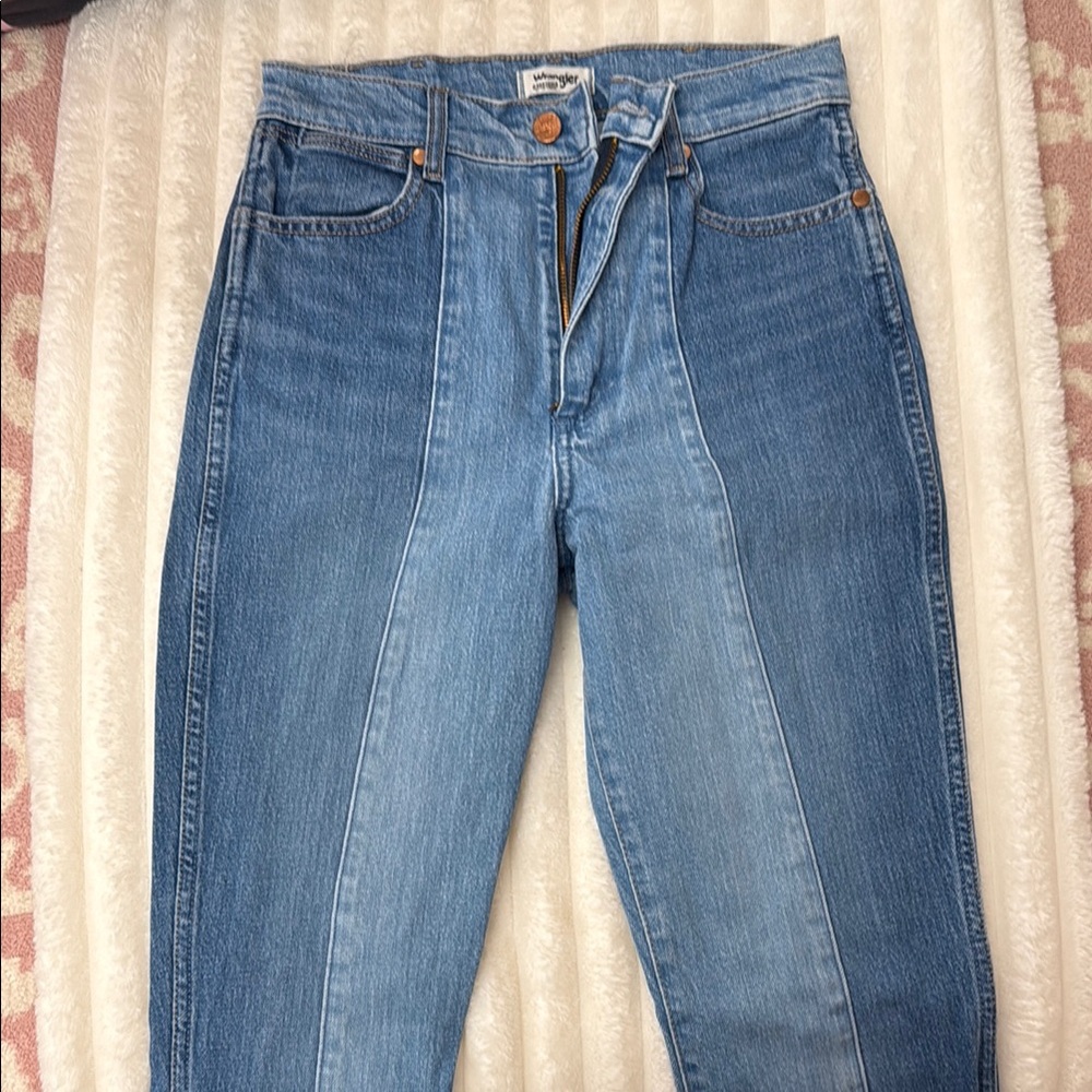 Two-Tone Wrangler Jeans